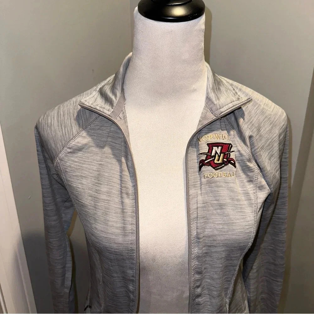 Norwich University Football Full Zip Polyester Jacket - Picture 6 of 9